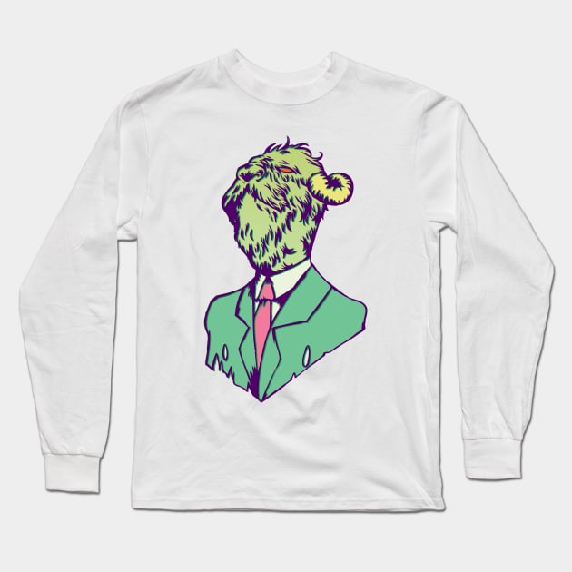 Horned Long Sleeve T-Shirt by ImmortalPink